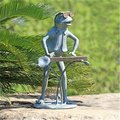 Spi Jazzy Keyboard Frog Garden Sculpture 20 x 11.50 x 10.50 in. 34875